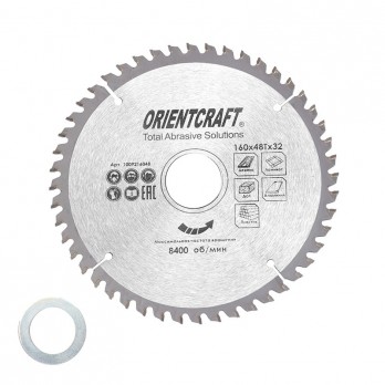 Medienos pjovimo diskas ORIENTCRAFT 160*48T*32/30/20mm